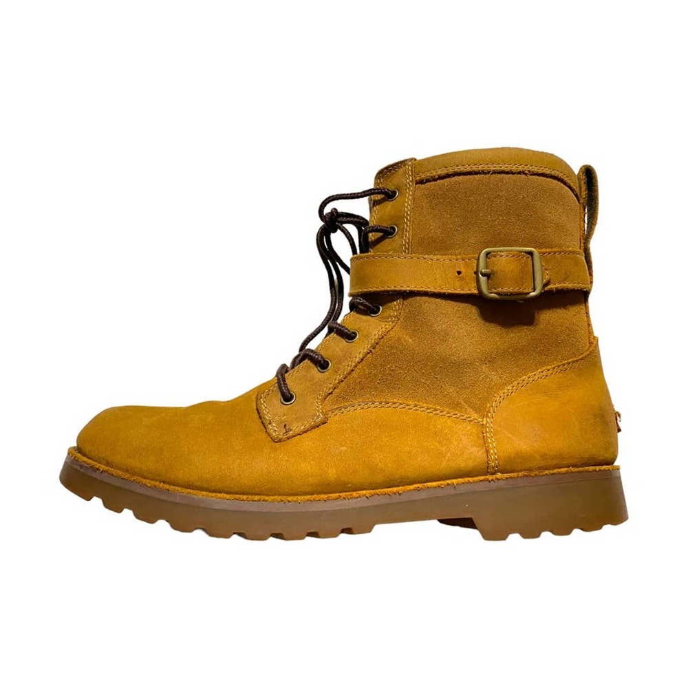 UGG Koren lace up easy zip suede hiking combat boots zip mid-calf buckle… - Picture 5 of 12